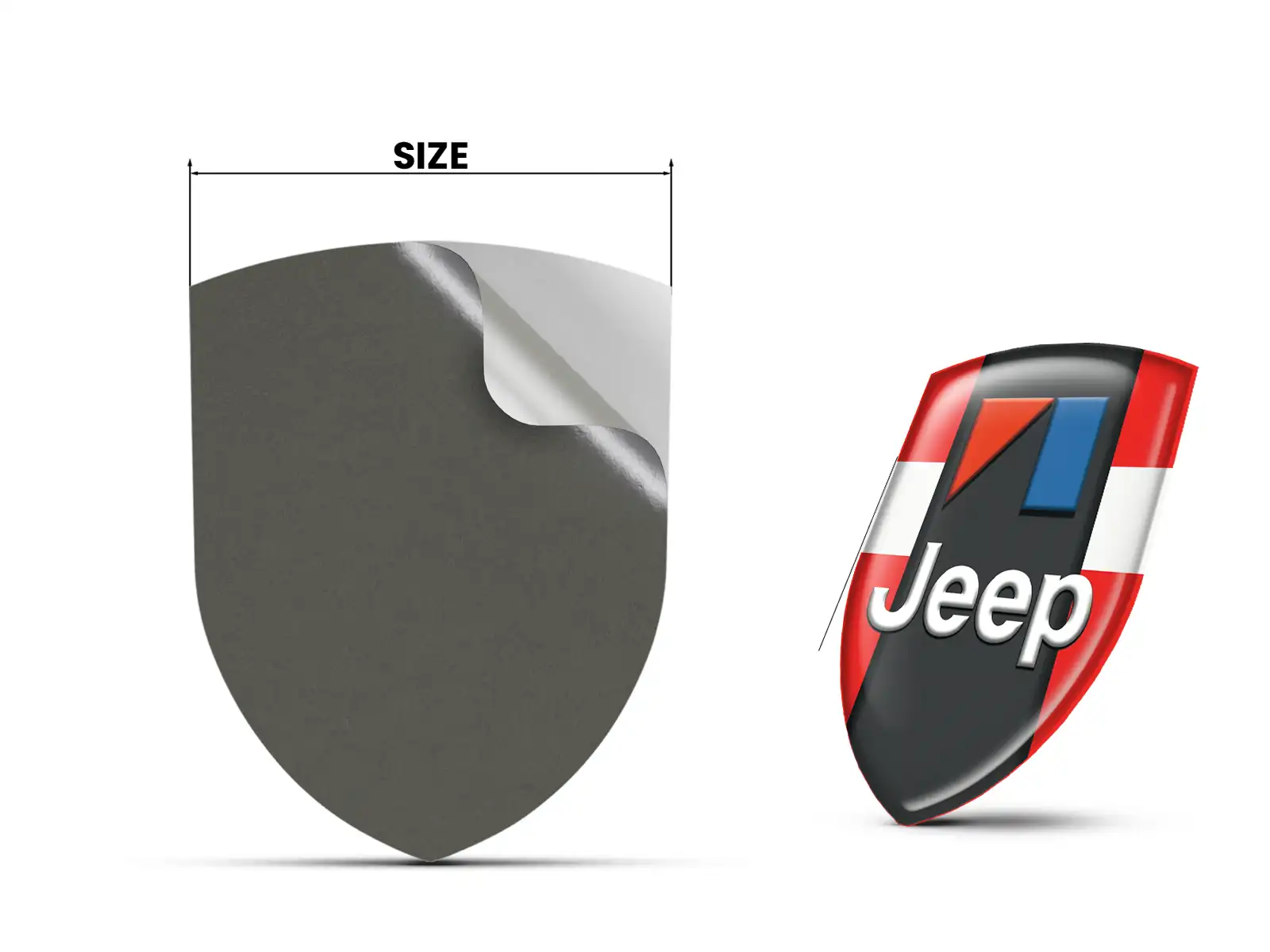 Jeep Custom Vinyl Stickers Cars Max Resilient Pro Look